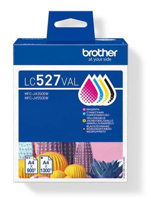 KIT 4 INK - LC-527VAL - 1.300P BK E 900P CMY [LC527VAL]