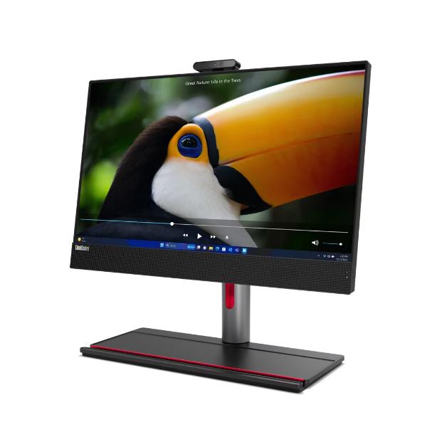 Lenovo ThinkCentre M90a Gen 6 Intel Core Ultra 7 265 60,5 cm (23.8") 1920 x 1080 Pixel Touch screen PC All-in-one 32 GB DDR5-SDRAM 1 TB SSD NVIDIA GeForce RTX 4050 Windows 11 Pro Wi-Fi 6E (802.11ax) Nero [13AT000UIX]