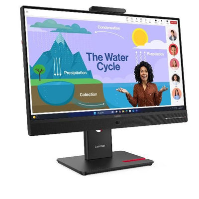 LENOVO MONITOR 23,8 LED IPS 16:9 FHD 6 MS 250 CDM, PIVOT, USB-C DOCK, WEBCAM, DP/HDMI, MULTIMEDIALE, T24D-4v [64B7UAT1EU]