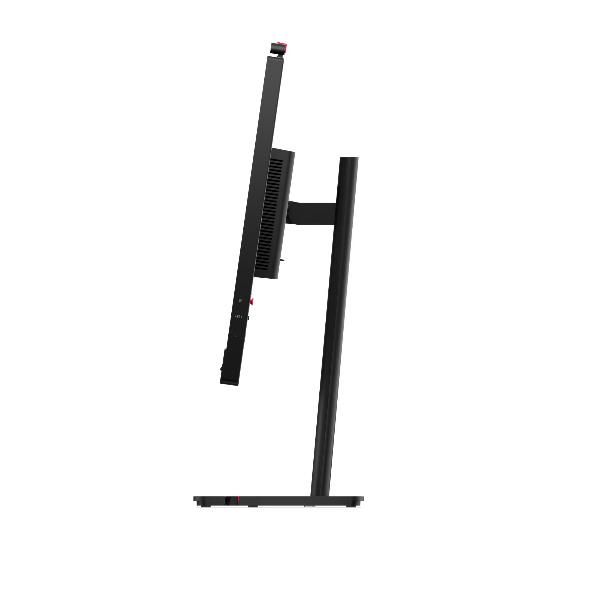 Lenovo ThinkVision T27QD-4v - 27 inch - Quad HD IPS LED Monitor - 2560x1440 - 120Hz - Pivot / HAS / RJ45 / USB-C / Webcam [64B8UAT1EU]