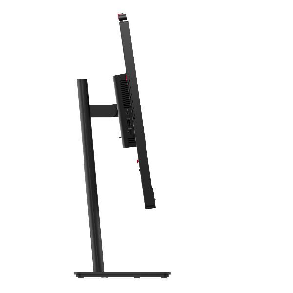 Lenovo ThinkVision T27QD-4v - 27 inch - Quad HD IPS LED Monitor - 2560x1440 - 120Hz - Pivot / HAS / RJ45 / USB-C / Webcam [64B8UAT1EU]