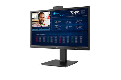LG 24CQ651I-6P, 60,5 cm (23.8"), Full HD, Intel Pentium, 8 GB, 16 GB, IGEL OS - Nero [24CQ651I-6P.AEU]
