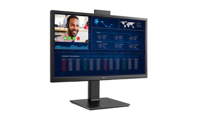 LG 24CQ651I-6P, 60,5 cm (23.8"), Full HD, Intel Pentium, 8 GB, 16 GB, IGEL OS - Nero [24CQ651I-6P.AEU]
