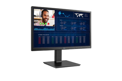 LG 24CQ651I-6P, 60,5 cm (23.8"), Full HD, Intel Pentium, 8 GB, 16 GB, IGEL OS - Nero [24CQ651I-6P.AEU]