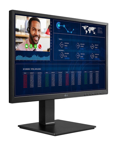 LG 24CQ651I-6P, 60,5 cm (23.8"), Full HD, Intel Pentium, 8 GB, 16 GB, IGEL OS - Nero [24CQ651I-6P.AEU]
