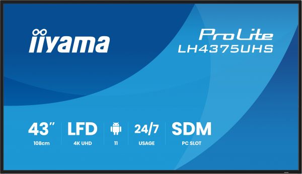 43 LCD UHD, SDM-S [LH4375UHS-B2AG]