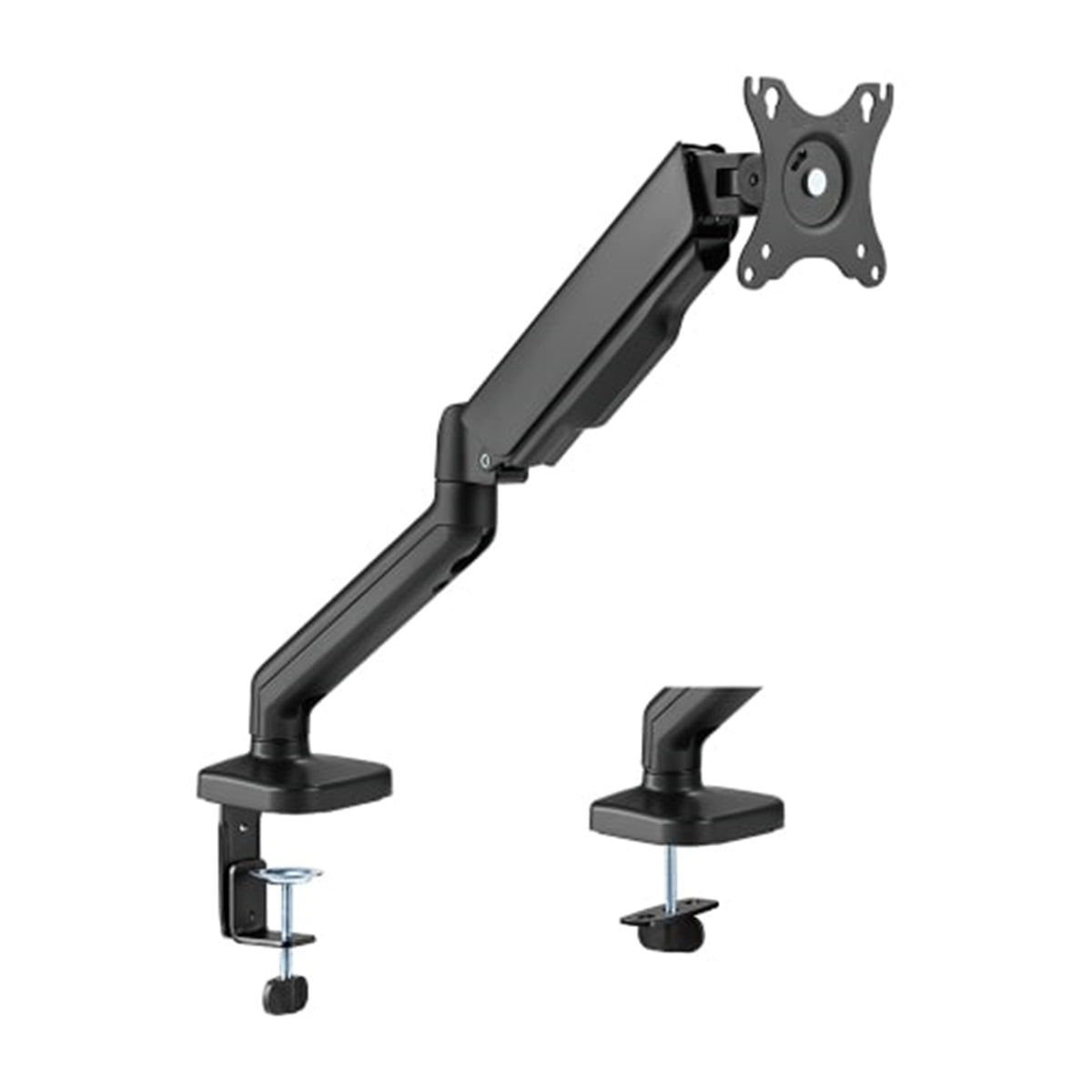 LINK BRACCIO SUPPORTO DA TAVOLO A GAS PER MONITOR FISSAGGIO A MORSA [LK100341]