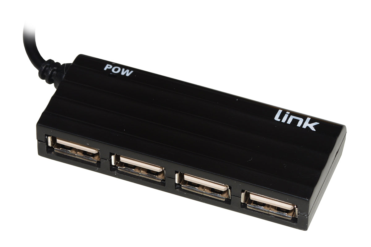 LINK HUB 4 PORTE USB 2.0 [LKHUB204]