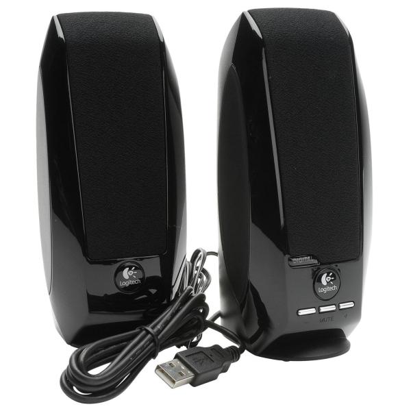 LOGITECH SPEAKER S150 BLACK 2.0 SYSTEM OEM [980-000029]