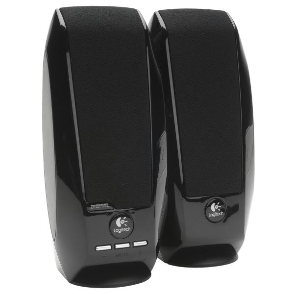 LOGITECH SPEAKER S150 BLACK 2.0 SYSTEM OEM [980-000029]