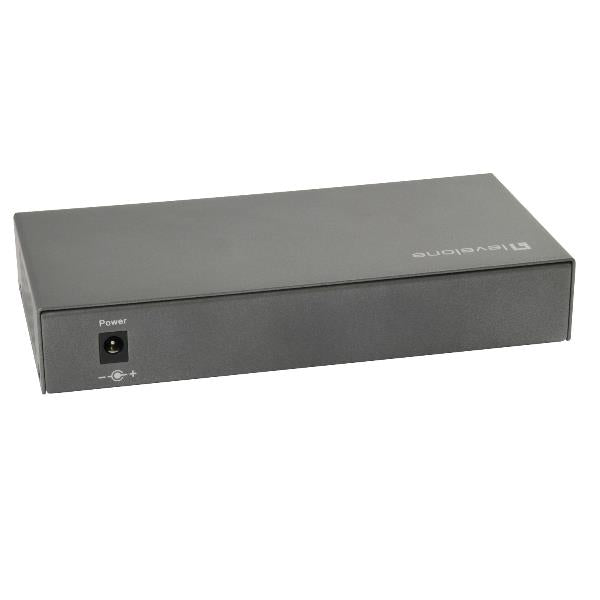Level One 8-Port Gigabit PoE Switch - 802.3at/af PoE - 120W [GEP-0823]