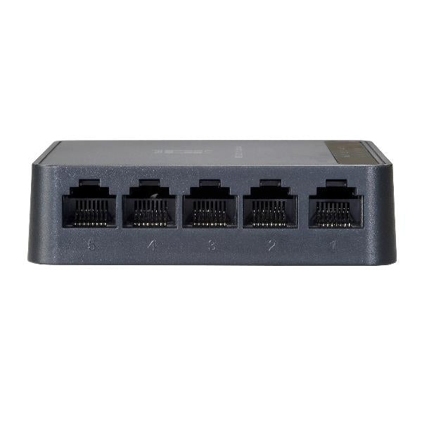 Level One 5-Port Fast Ethernet Switch-Plastic Case-Unshielded Port [FEU-0512]