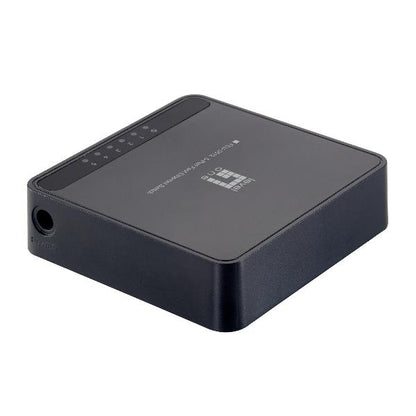 Level One 5-Port Fast Ethernet Switch-Plastic Case-Unshielded Port [FEU-0512]