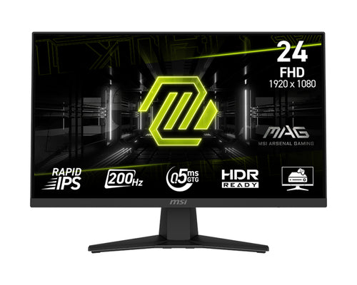 MSI MONITOR GAMING 23,8 LED IPS 16:9 FHD 0,5MS 200Hz 300 CDM, DP/HDMI [MAG 244F]
