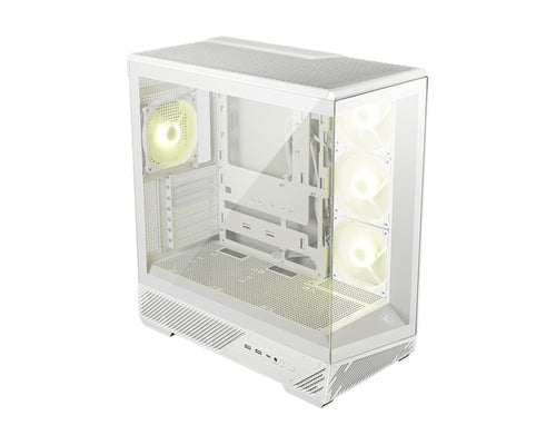 MSI CASE MAG PANO 130R PZ WHITE, VETRO TEMPERATO [MAG PANO 130R PZ W]