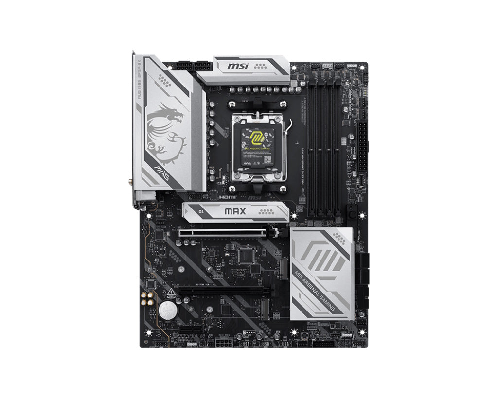 MSI MB MAG X870E GAMING MAX WIFI,X870E,AM5,4DDR5,1PCI-Ex16,1PCI-Ex4,1PCI-Ex1,3M.2,4SATA3,1 [MAG X870E G MAX WIFI]