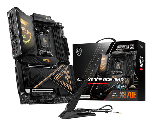MSI MB MEG X870E ACE MAX,X870E,AM5,4DDR5,2PCI-Ex16,1PCI-Ex4,5M.2,4SATA3,2USB4,1USB3.2 Gen2x2,11U [MEG X870E ACE MAX]