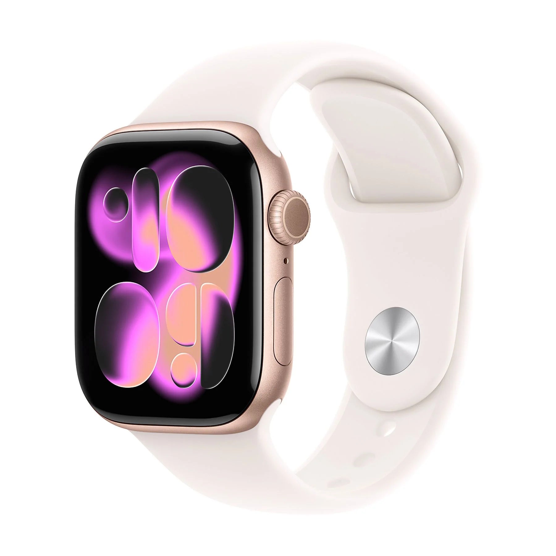 APPLE WATCH SERIES 11GPS + CELLULAR 42MM ROSE GOLD ALUMINIUM CASE WITH LIGHT BLUSH SPORT BAND - S/M [MF8E4QL/A]