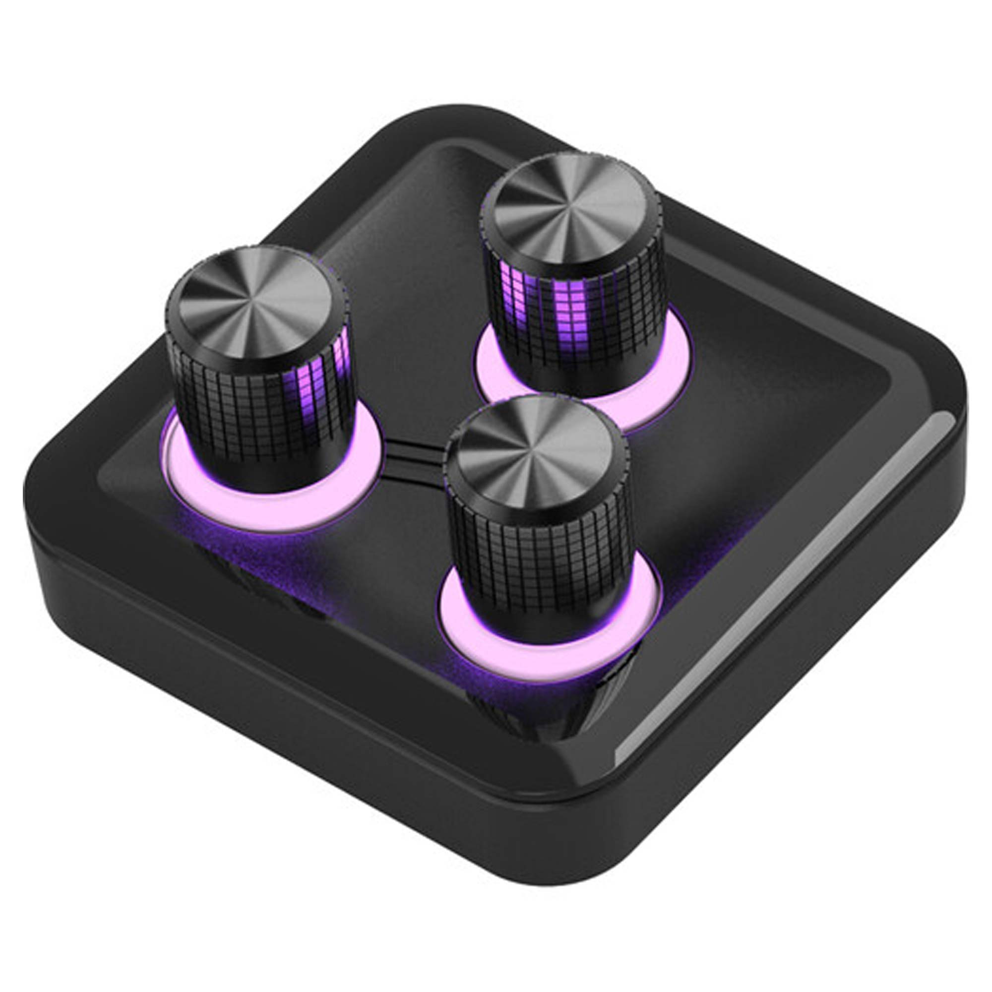 COOLER MASTER HUB 3XKNOB, MODULO ACCESSORIO MAGNETICO, 3 MANOPOLE ALTA PRECISIONE [MHKB03AA22]