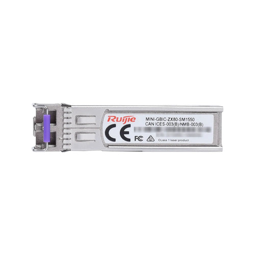 REYEE TRANSCEIVER SFP 1000BASE-ZX SM (1550NM, 80KM, CONNETTORE LC) [MINI-GBIC-ZX80-SM155]