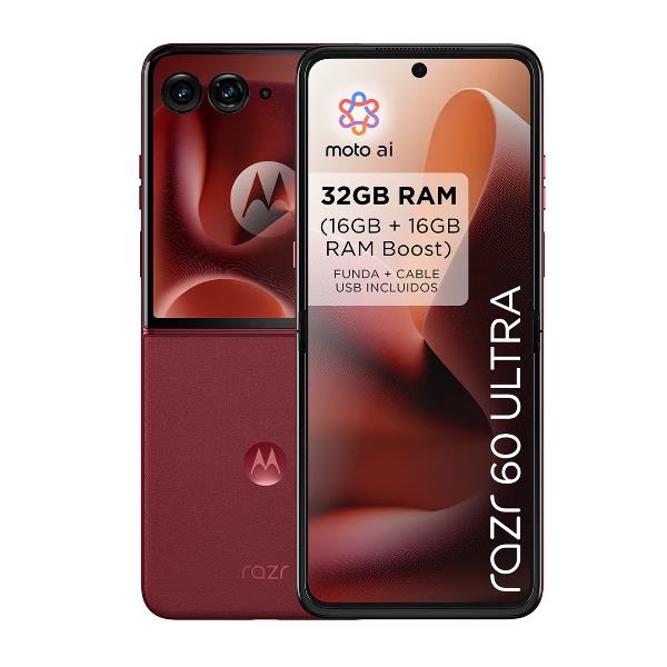 MOTOROLA RAZR 60 ULTRA 16+512GB 6.96 5G RIO RED [PB8R0005SE]