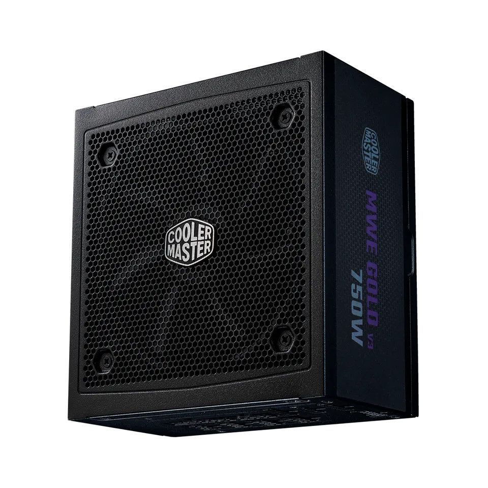 COOLER MASTER ALIMENTATORE MWE GOLD 750 V3, 750W 80+ GOLD NON MODULARE ATX 3.1 VENTOLA 120MM, GAR 5 [MPE-7506-ACAG-BEU]