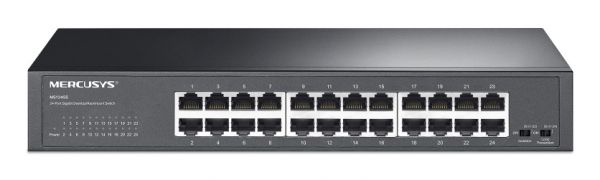 24-PORT GIGABIT DESKTOP/RACKMOUNT SWITCH [MS124GS]