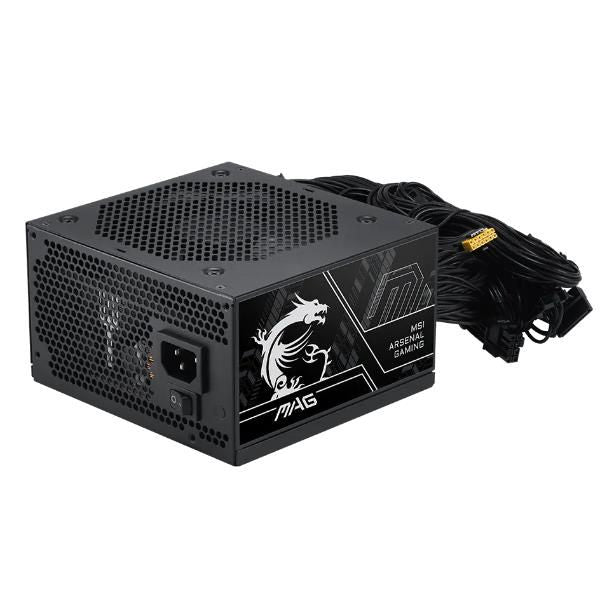 MSI ALIMENTATORE MAG A650BN PCIE5 III, EU, 650W, NON-MODULAR , BRONZE 80 PLUS, COLOR BOX [MAG A650BN PCIE5 III]