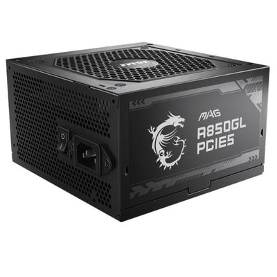 MSI ALIMENTATORE MAG A850GL PCIE5, EU, 850W, FULLY-MODULAR, 80 PLUS GOLD [MAG A850GL]