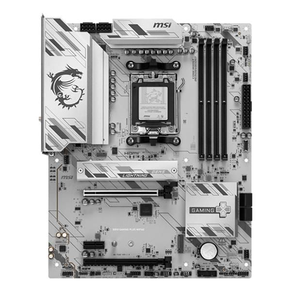 MSI MB B850 GAMING PLUS WIFI6E,AM5,4DDR5,2PCI-Ex16,1PCI-Ex1,2M.2,4SATA3,5USB 10G,6USB 5G,4USB2 [B850 GAM P WIFI6E]