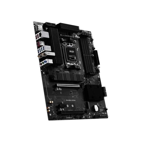 MSI MB PRO B850-S WIFI6E,AM5,4DDR5,2PCI-Ex16,1PCI-Ex1,2M.2,4SATA3,5USB 10G,6USB 5G,4USB2,HD AUDI [PRO B850-S WIFI6E]