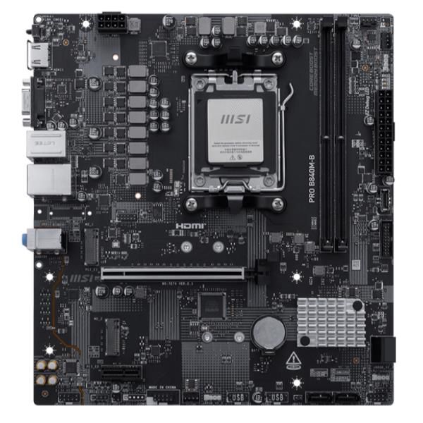 MSI MB MS-7E76PRO B840M-B601-7E76-020,21801-7E76-002STD PRO B840M-B,B840,AM5,2DDR5,1PCI-Ex16,1PC [PRO B840M-B]