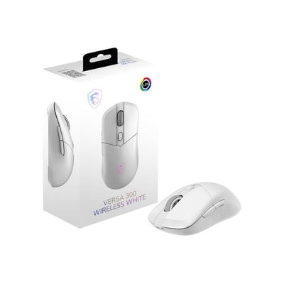 MSI MOUSE VERSA 300 W BIANCO, WIRELESS, OTTICO, 8000DPI,6 PULSANTI CON ROTELLA [S12-4301440-CLA]