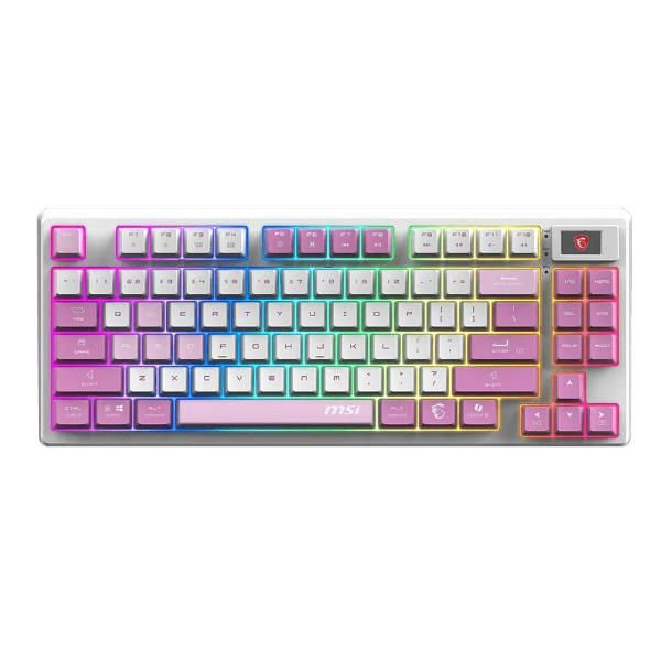 MSI GK600 WHITE DEEP PURPLE LIGHT PURPLE FORGE KEYBOARD ,ITA [S11-43ITQ01-HH9]