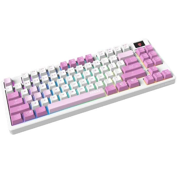 MSI GK600 WHITE DEEP PURPLE LIGHT PURPLE FORGE KEYBOARD ,ITA [S11-43ITQ01-HH9]
