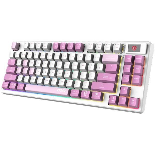 MSI GK600 WHITE DEEP PURPLE LIGHT PURPLE FORGE KEYBOARD ,ITA [S11-43ITQ01-HH9]