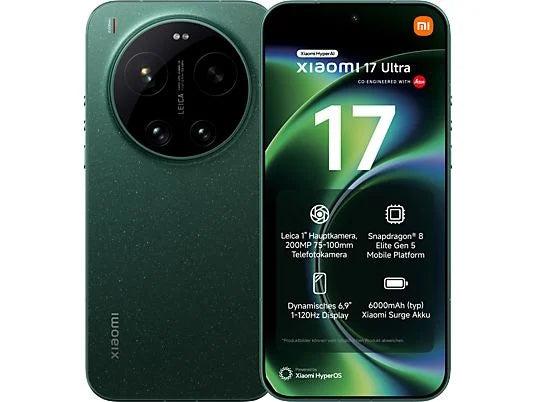 XIAOMI SMARTPHONE 17 ULTRA 16+512 STARLIT GREEN [MZB0MN2EU]