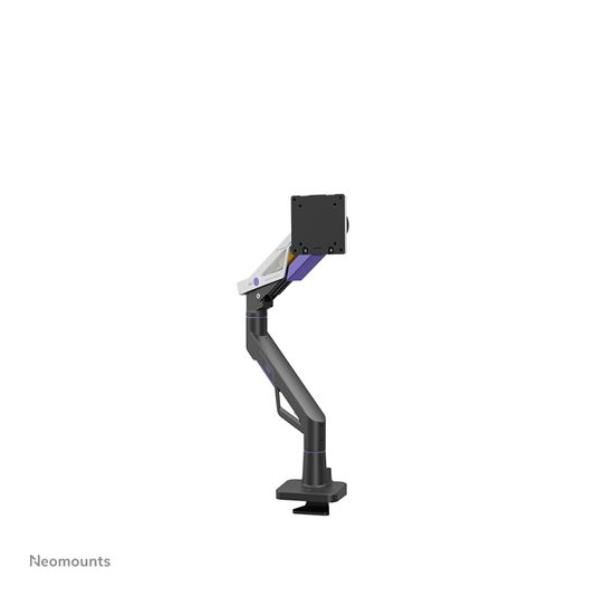 Neomounts Gaming Single Monitor arm - 24-57inch - Gas Spring - Topfix - 18 Degrees - Stop - Black [DS70-256BL1]