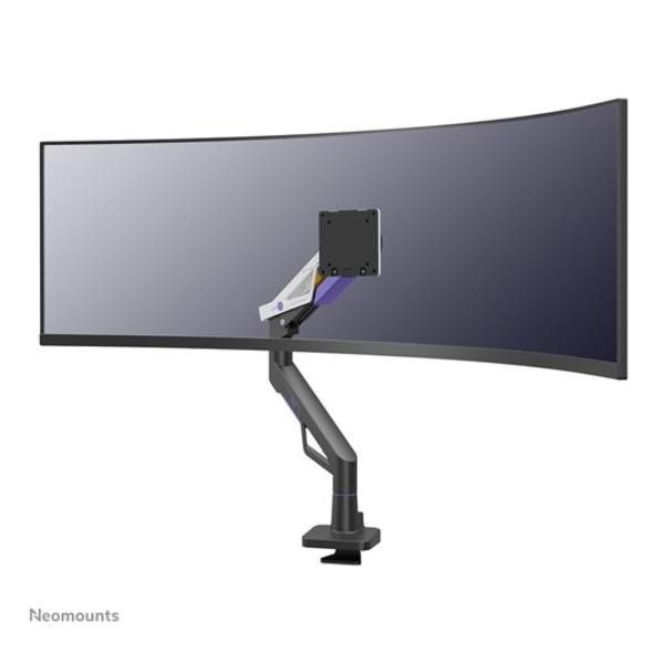 Neomounts Gaming Single Monitor arm - 24-57inch - Gas Spring - Topfix - 18 Degrees - Stop - Black [DS70-256BL1]