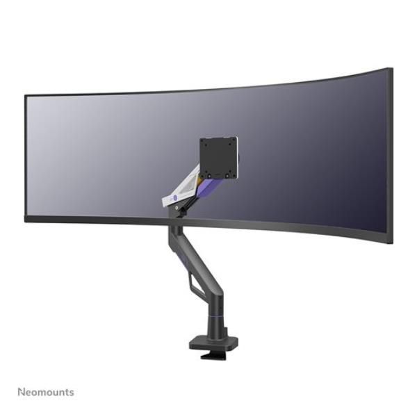 Neomounts Gaming Single Monitor arm - 24-57inch - Gas Spring - Topfix - 18 Degrees - Stop - Black [DS70-256BL1]