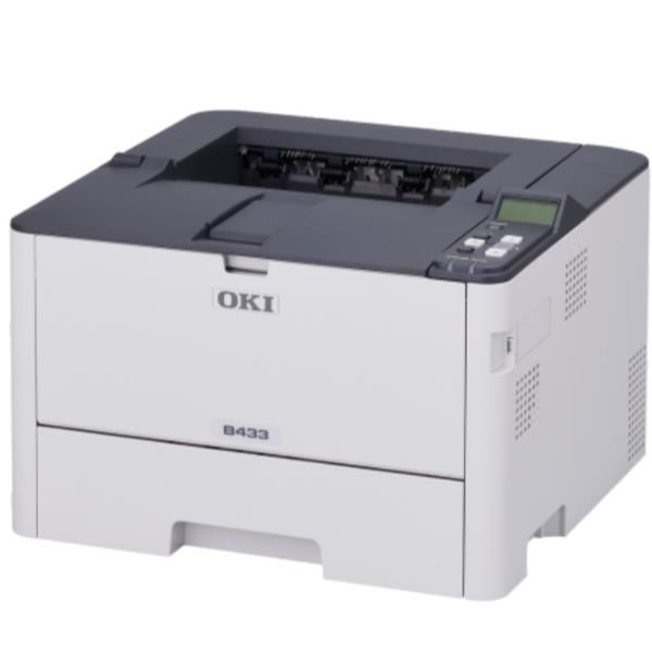 Oki B433dn - Laser Printer - A4 - 40 ppm - 1200 x 1200 - White [09006231]