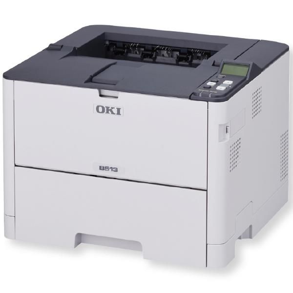 Oki B513dn - Laser Printer - A4 - 1200 x 1200 - White [09006232]