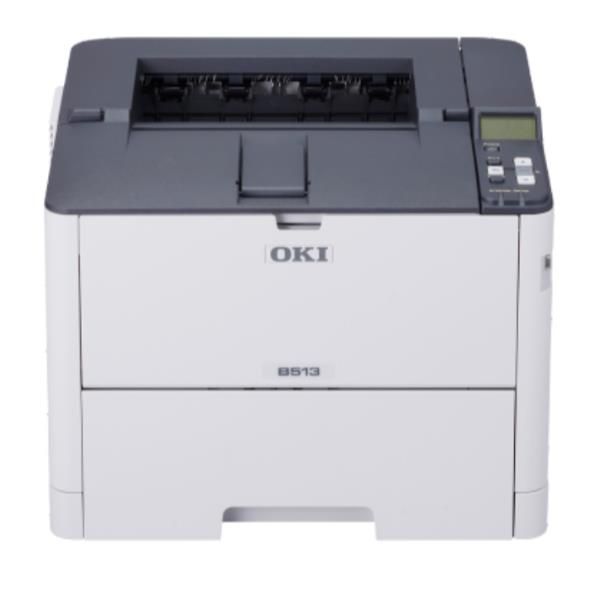 Oki B513dn - Laser Printer - A4 - 1200 x 1200 - White [09006232]