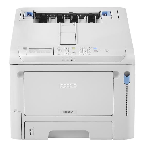 Oki C651dn - Laser Printer - Colour - 35 ppm - A4 - White [09006249]