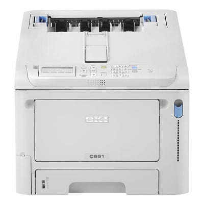 Oki C651dn - Laser Printer - Colour - 35 ppm - A4 - White [09006249]