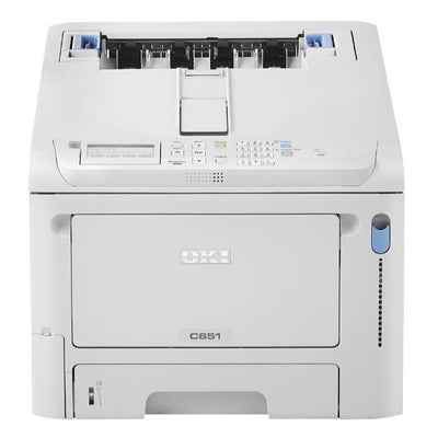 Oki C651dn - Laser Printer - Colour - 35 ppm - A4 - White [09006249]