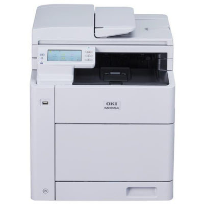 Oki MC554dn - Laser Printer - A4/A5/A6 - 600 x 600 DPI - 32 ppm - White [09006252]