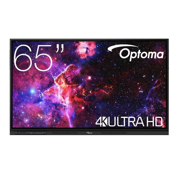 Optoma 3653RK lavagna interattiva 165,1 cm (65") 3840 x 2160 Pixel Touch screen Nero [3653RK]