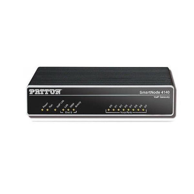 Patton SN4141/2ETH2JS2V/EUI, SmartNode VoIP Gateway, 2FXS, 2 VoIP Calls, 4 SIP-SIP Calls upg. Transcoding (max. 4calls), 2x Gig Ethernet [SN4141/2ETH2JS2V/EUI]