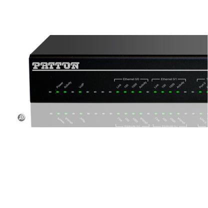 Patton SN4980A/4E60VRHP/EUI, SmartNode GW-eSBC, 4 E1/T1 PRI, Trinity, 60 VoIP Calls not upgr, Failover relay, HPC, 2x Gig Ethernet [SN4980A/4E60VRHP/EUI]